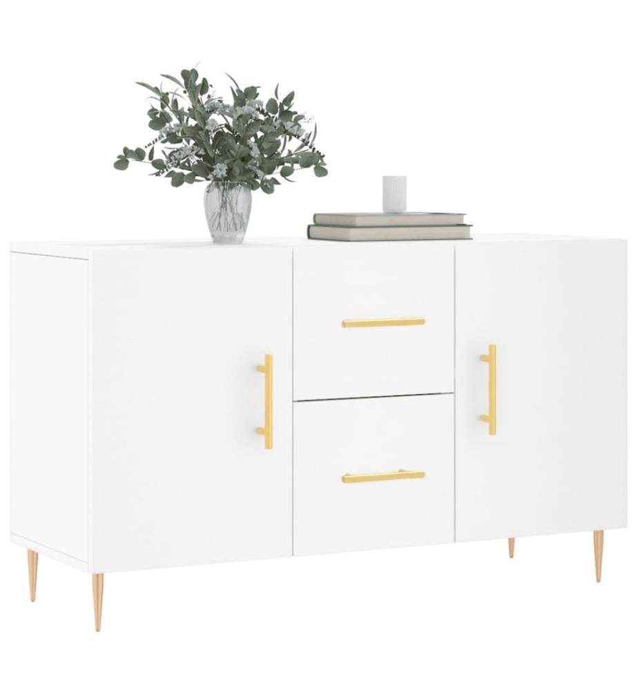 Sideboard Weiss 100x36x60 cm Holzwerkstoff