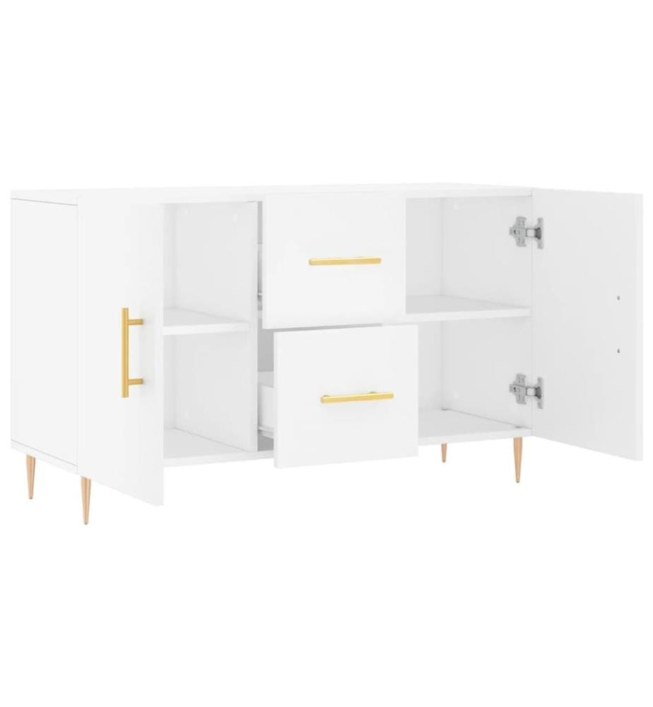 Sideboard Weiss 100x36x60 cm Holzwerkstoff