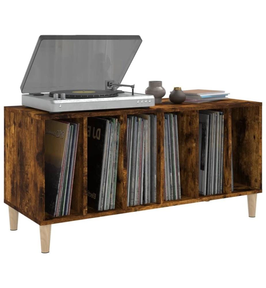 Plattenschrank Räuchereiche 100x38x48 cm Holzwerkstoff