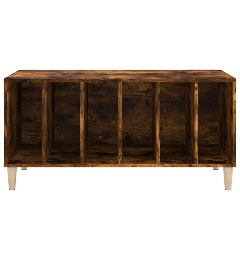 Plattenschrank Räuchereiche 100x38x48 cm Holzwerkstoff