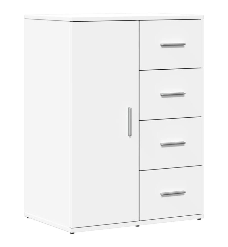 Sideboard Weiss 59x39x80 cm Holzwerkstoff