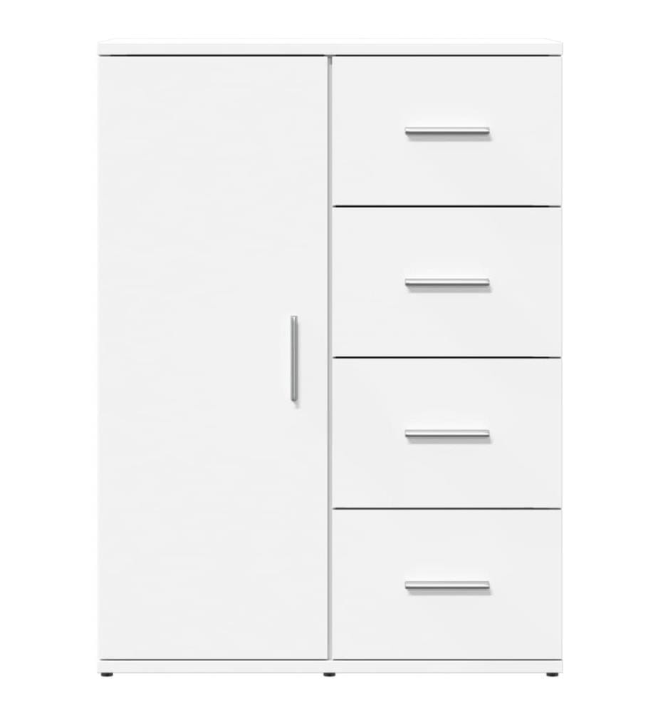 Sideboard Weiss 59x39x80 cm Holzwerkstoff