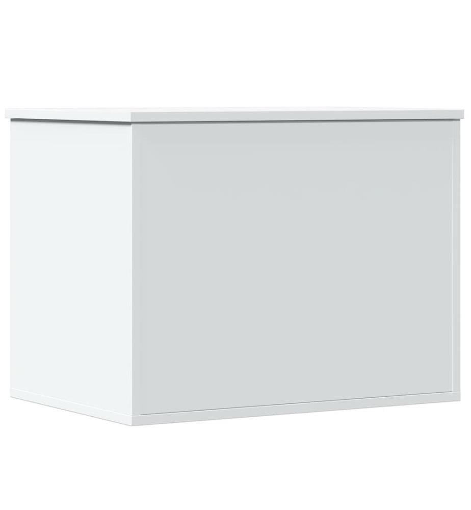 Truhe Weiss 60x42x46 cm Holzwerkstoff