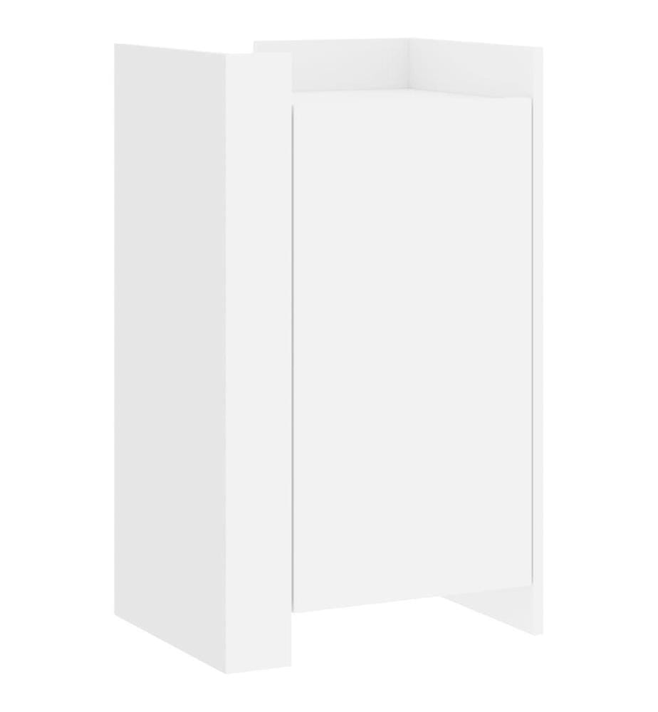 Sideboard Weiss 45x35x75 cm Holzwerkstoff