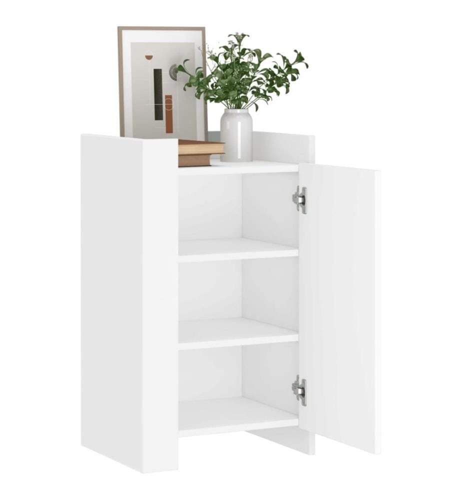 Sideboard Weiss 45x35x75 cm Holzwerkstoff
