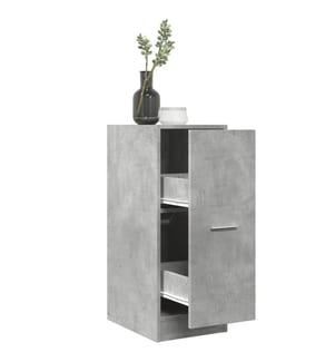 Apothekerschrank Betongrau 30x41x77,5 cm Holzwerkstoff