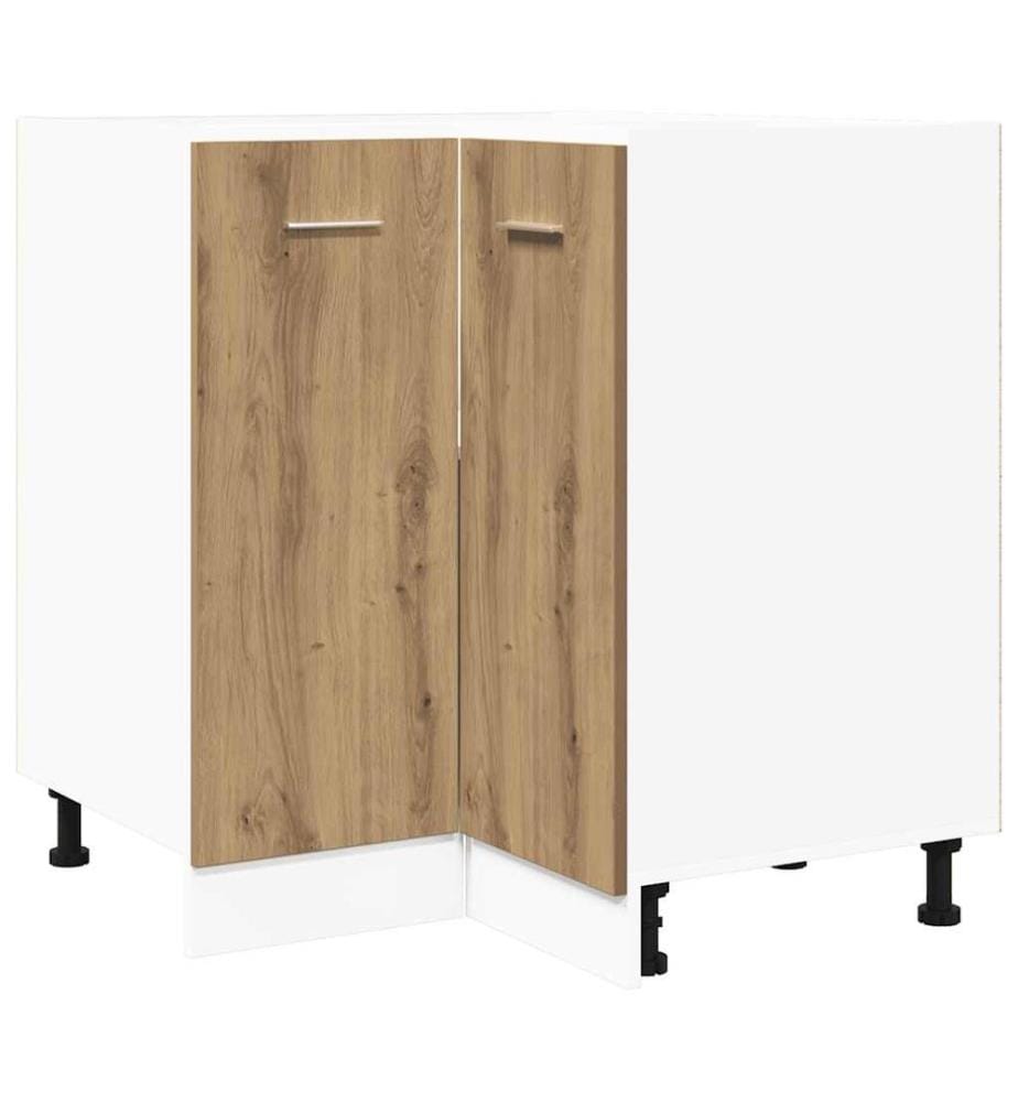 Meuble de cuisine "Lyon" Chêne artisanal 75,5 x 75,5 x 81,5 cm Bois d'ingénierie