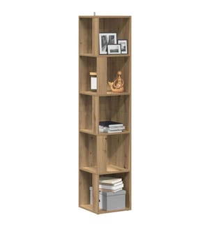Eckregal Artisan-Eiche 33x33x165 cm Holzwerkstoff