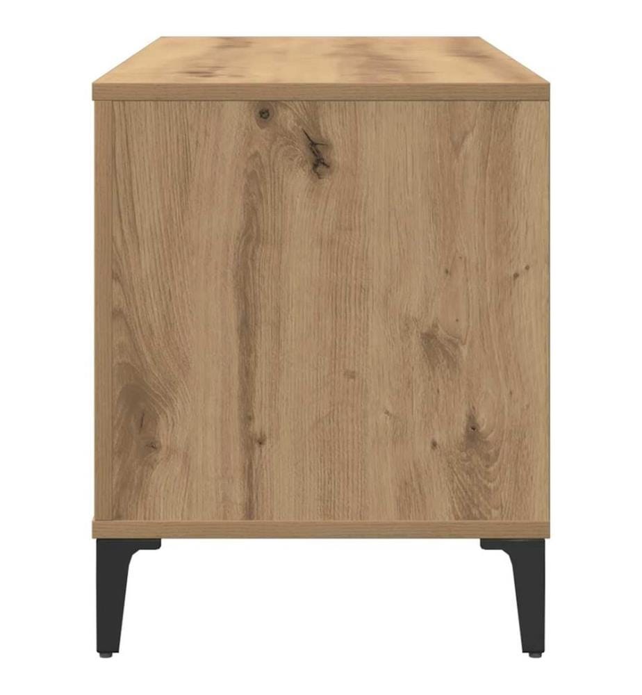 Plattenschrank Artisan-Eiche 100x38x48 cm Holzwerkstoff