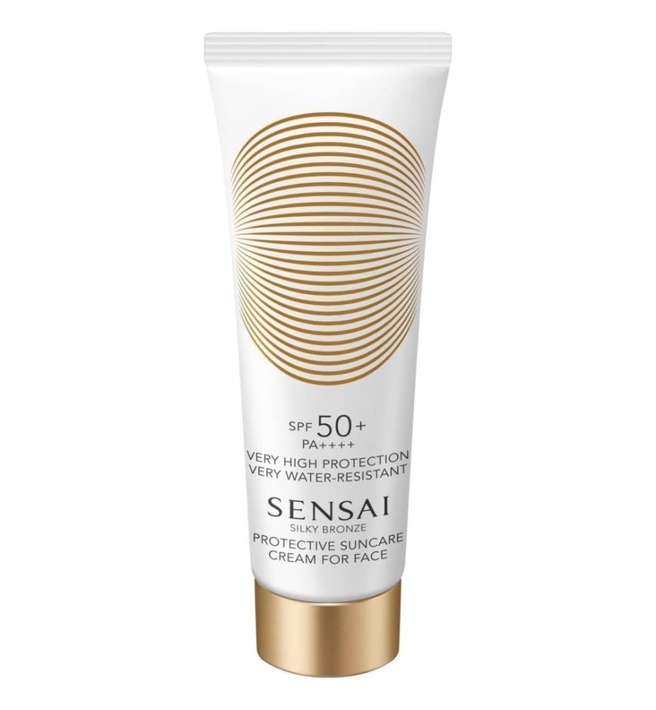 Crema solare protettiva Silky Bronze per il viso SPF50+ - 50 ml