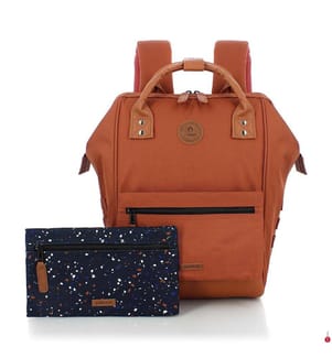Sac à Dos avec 2 Pochettes Interchangeables Adventurer Medium 18 L Turin - Camel