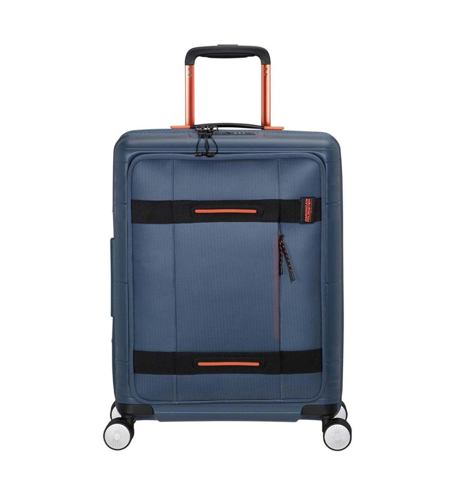 Koffer Spinner Business Case Hello Cabin 55 cm - Navy/Orange