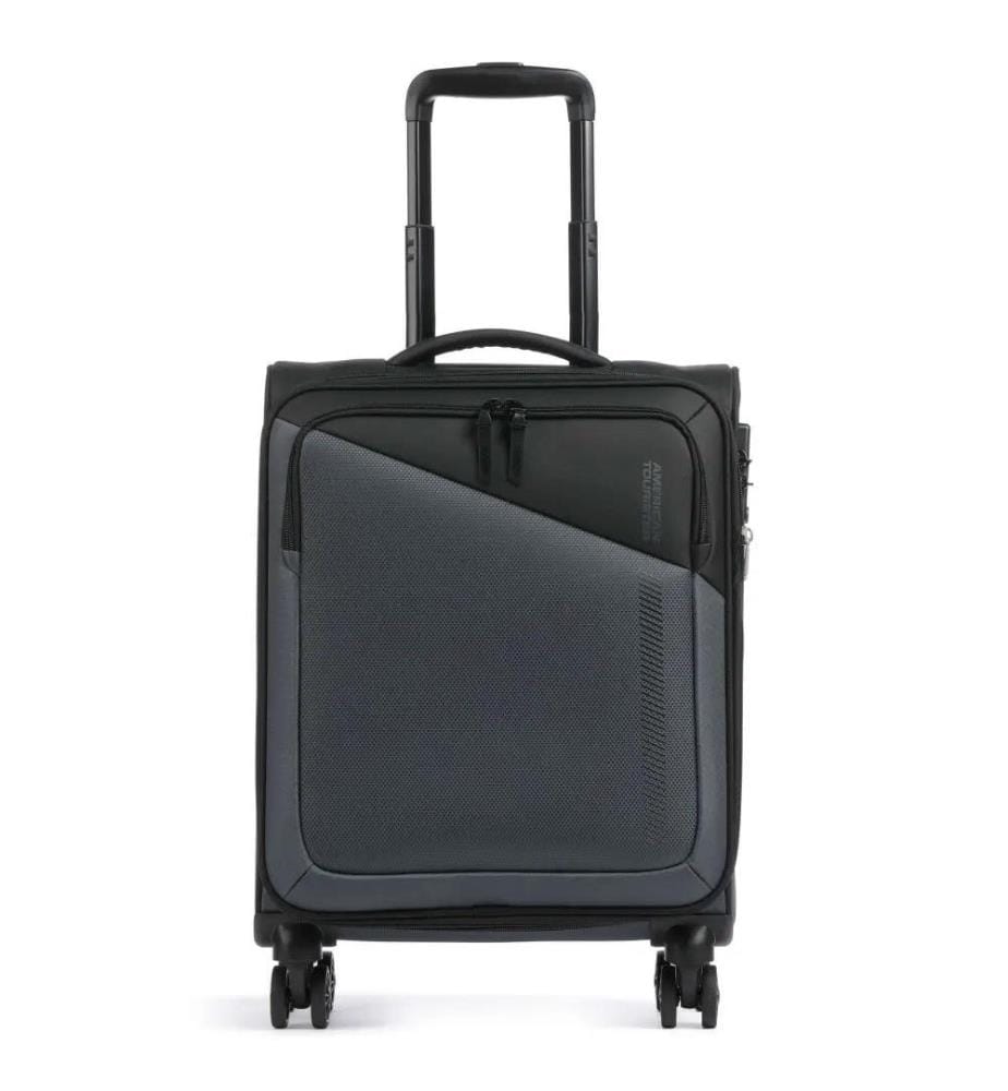 Reisekoffer Spinner Daring Dash 55 cm - Schwarz/Grau