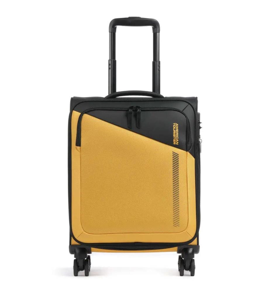 Reisekoffer Spinner Daring Dash 55 cm - Schwarz/Gelb