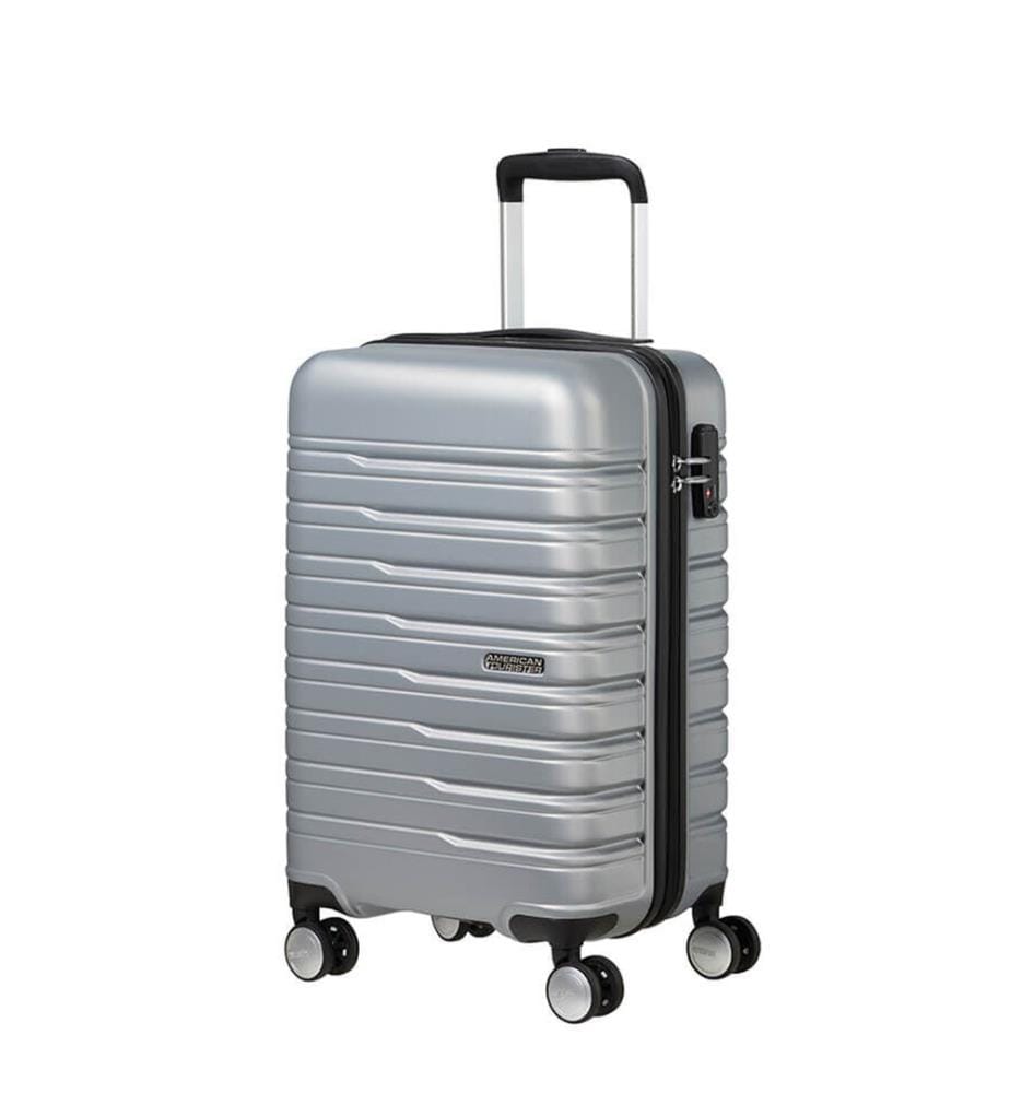 Reisekoffer Spinner Flashline 55 cm - Sky Silver