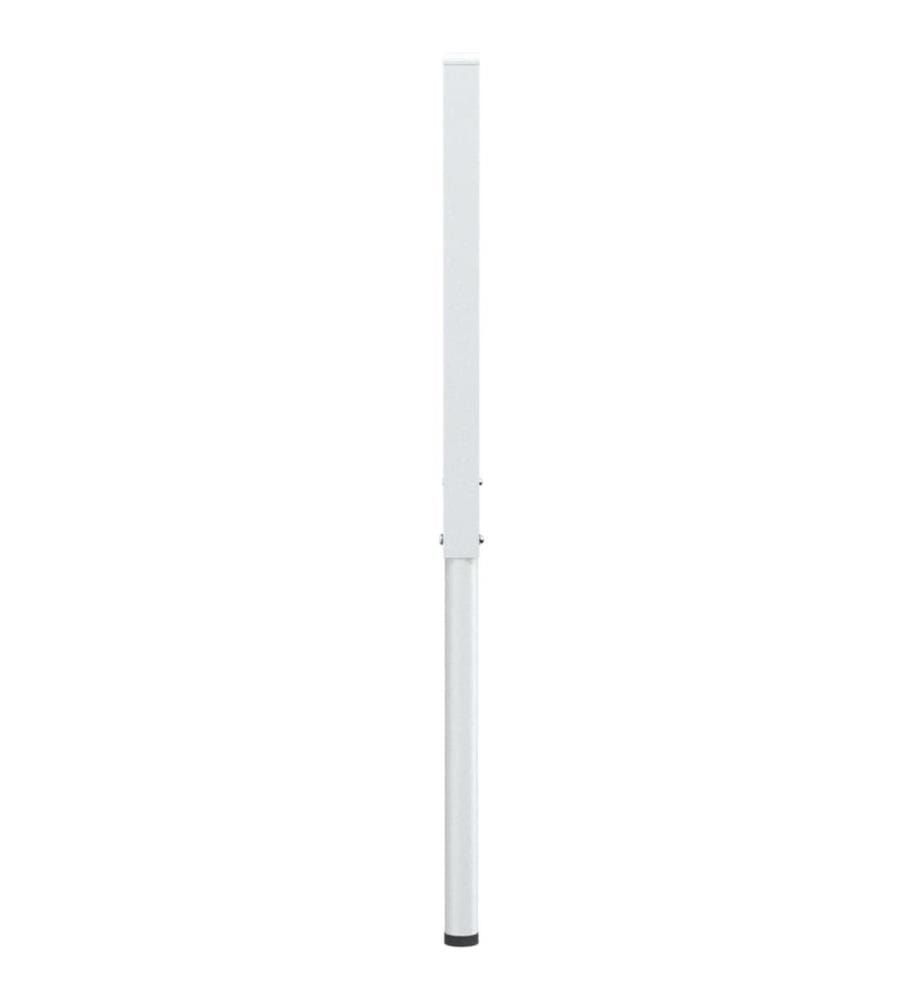 Cadres d'établi réglables 2 pcs Métal 55x(69-95,5) cm Gris