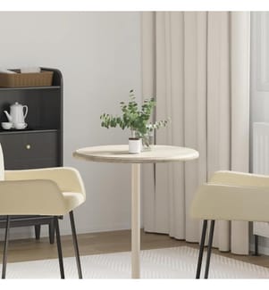 Dessus de table Gris Ø60x2,5 cm Marbre