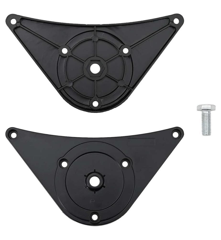 4 höhenverstellbare Tischbeine Schwarz 870 mm