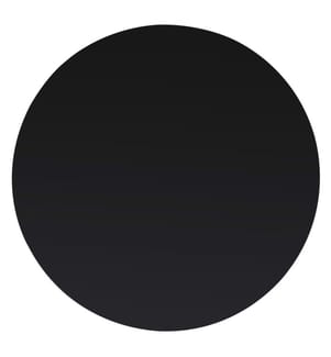 Dessus de table rond Verre trempé 400 mm
