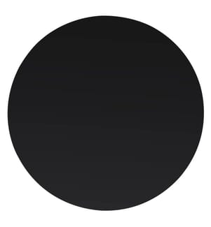 Dessus de table rond Verre trempé 600 mm