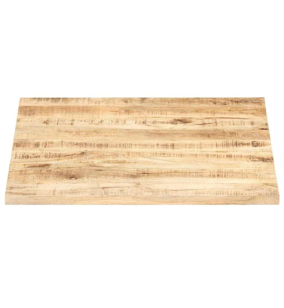 Tischplatte Massivholz Mango 25-27 mm 80x80 cm
