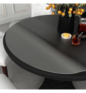 Protecteur de table mat Ø 60 cm 1,6 mm PVC