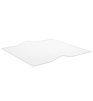 Protecteur de table mat 70x70 cm 1,6 mm PVC