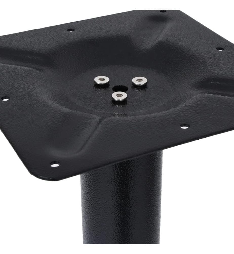 Bistrotisch-Gestell Schwarz 56x56x107 cm Gusseisen