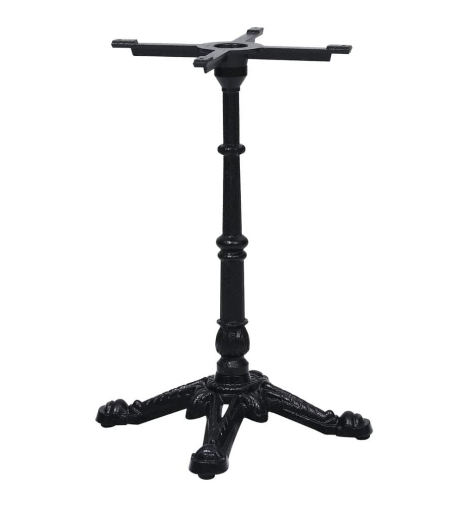 Bistrotisch-Gestell Schwarz 52x52x72 cm Gusseisen