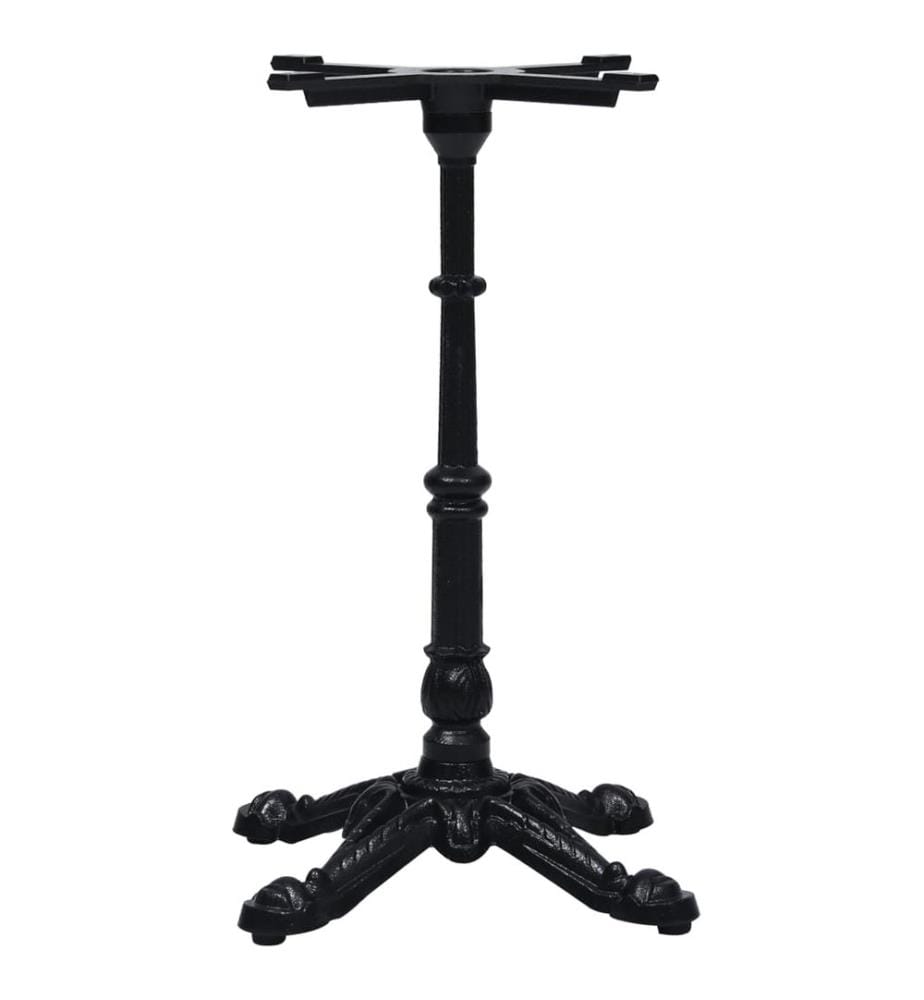 Bistrotisch-Gestell Schwarz 52x52x72 cm Gusseisen
