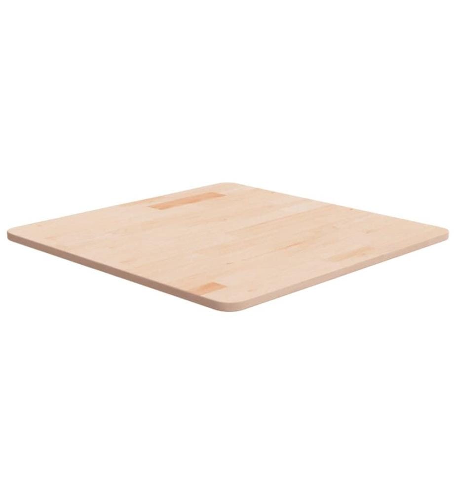 Dessus de table carré 60x60x1,5 cm Bois chêne massif non traité