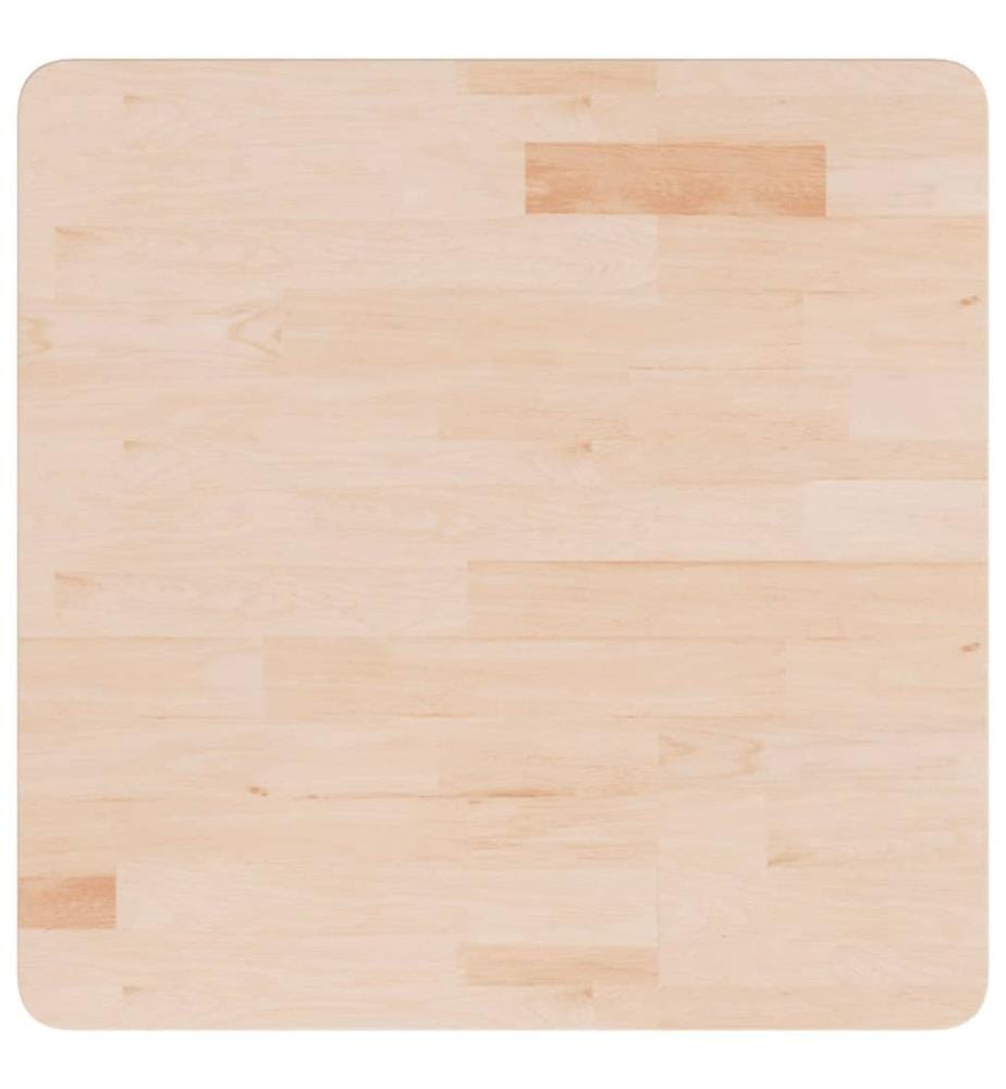 Dessus de table carré 60x60x1,5 cm Bois chêne massif non traité