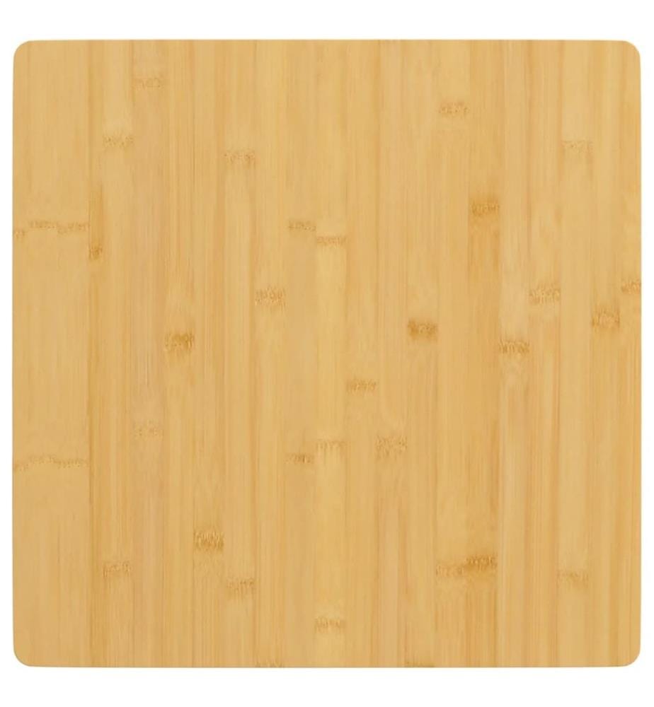 Tischplatte 50x50x4 cm Bambus