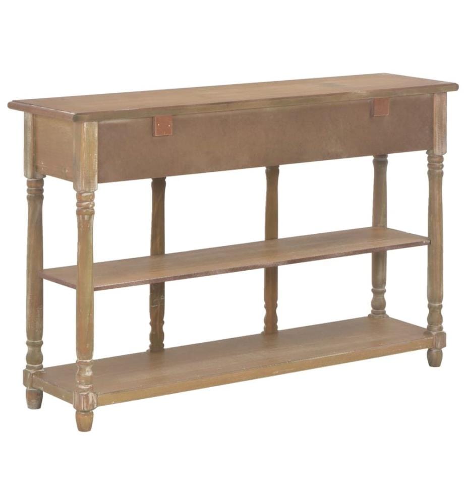 Table console 110x30x76 cm bois d'ingénierie