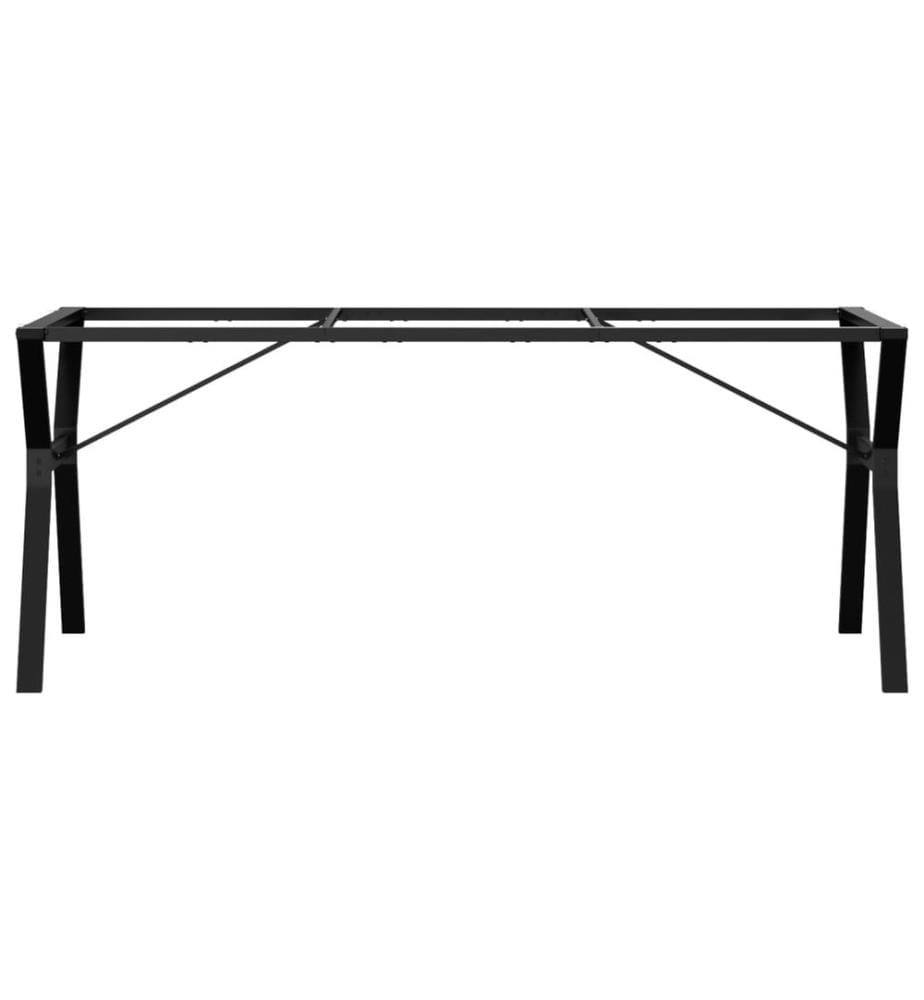 Esstisch-Gestell in Y-Form 180x80x73 cm Stahl