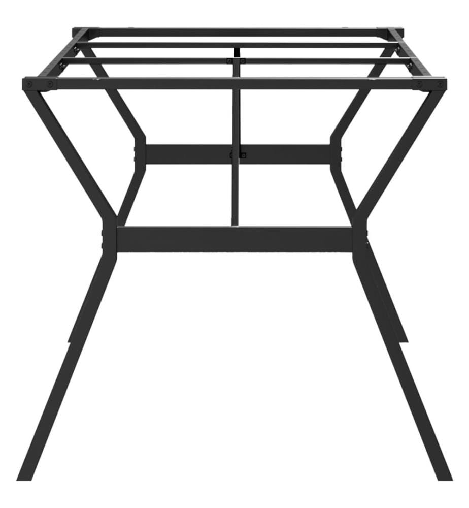 Esstisch-Gestell in Y-Form 180x80x73 cm Stahl
