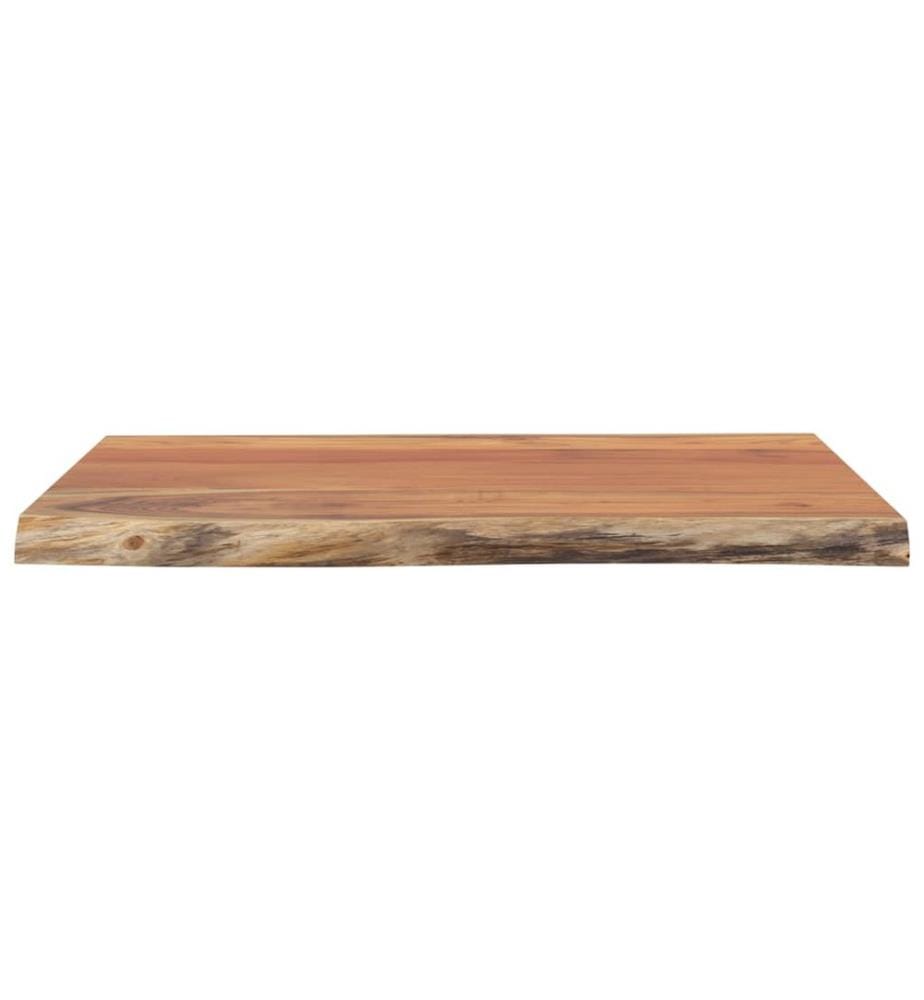 Dessus de table 60x60x2,5 cm carré bois massif acacia