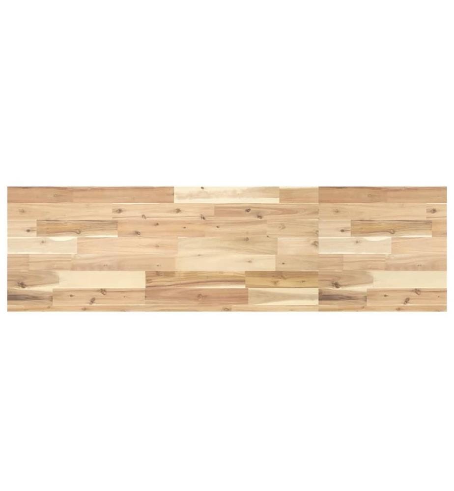 Dessus de table 140x40x4 cm rectangulaire bois massif d'acacia