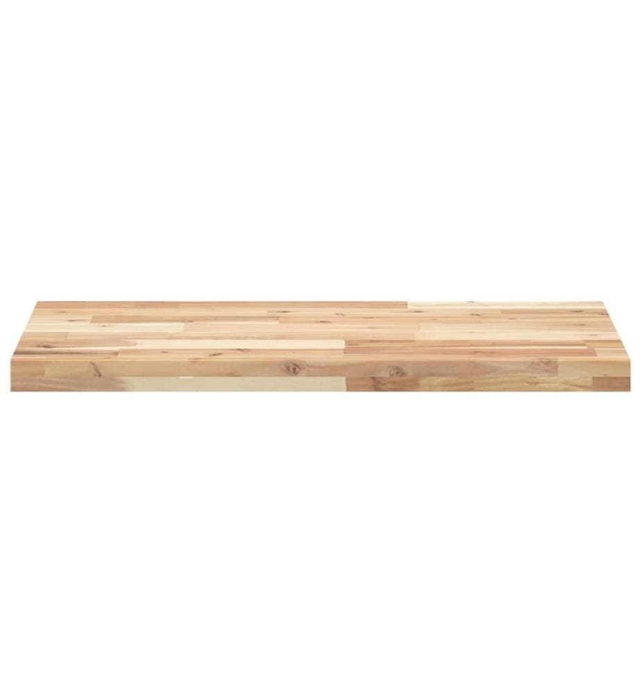 Dessus de table 140x40x4 cm rectangulaire bois massif d'acacia