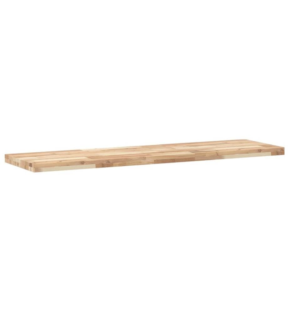 Dessus de table 140x40x4 cm rectangulaire bois massif d'acacia