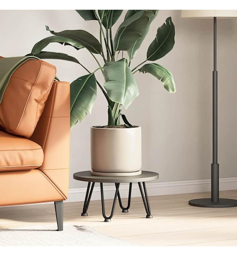 Pieds en épingle à cheveux pour table basse 4 pièces Noir 20 cm Acier massif