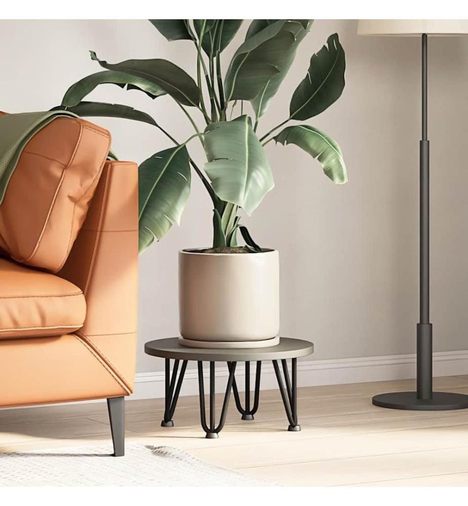 Pieds en épingle à cheveux pour table basse 4 pièces Noir 20 cm Acier massif