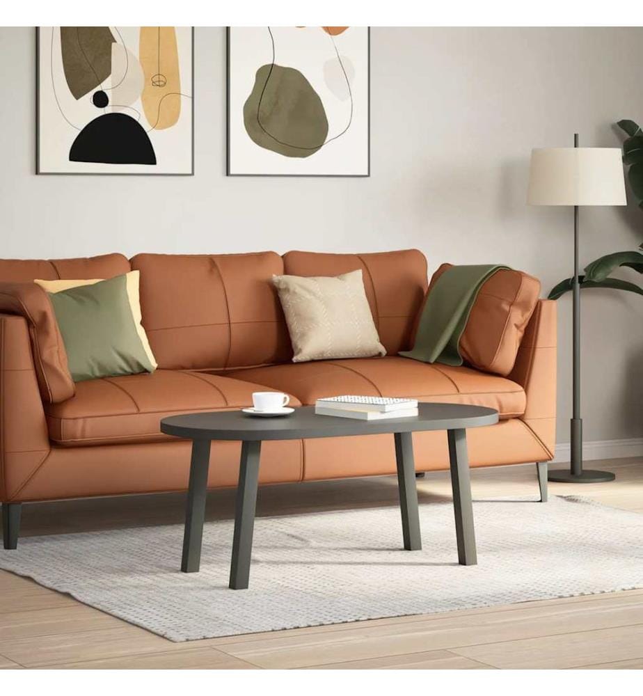 Pieds de table basse 4 pièces Anthracite 30 cm Acier
