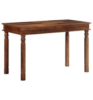 Table à manger 120x60x77 cm bois massif d'acacia