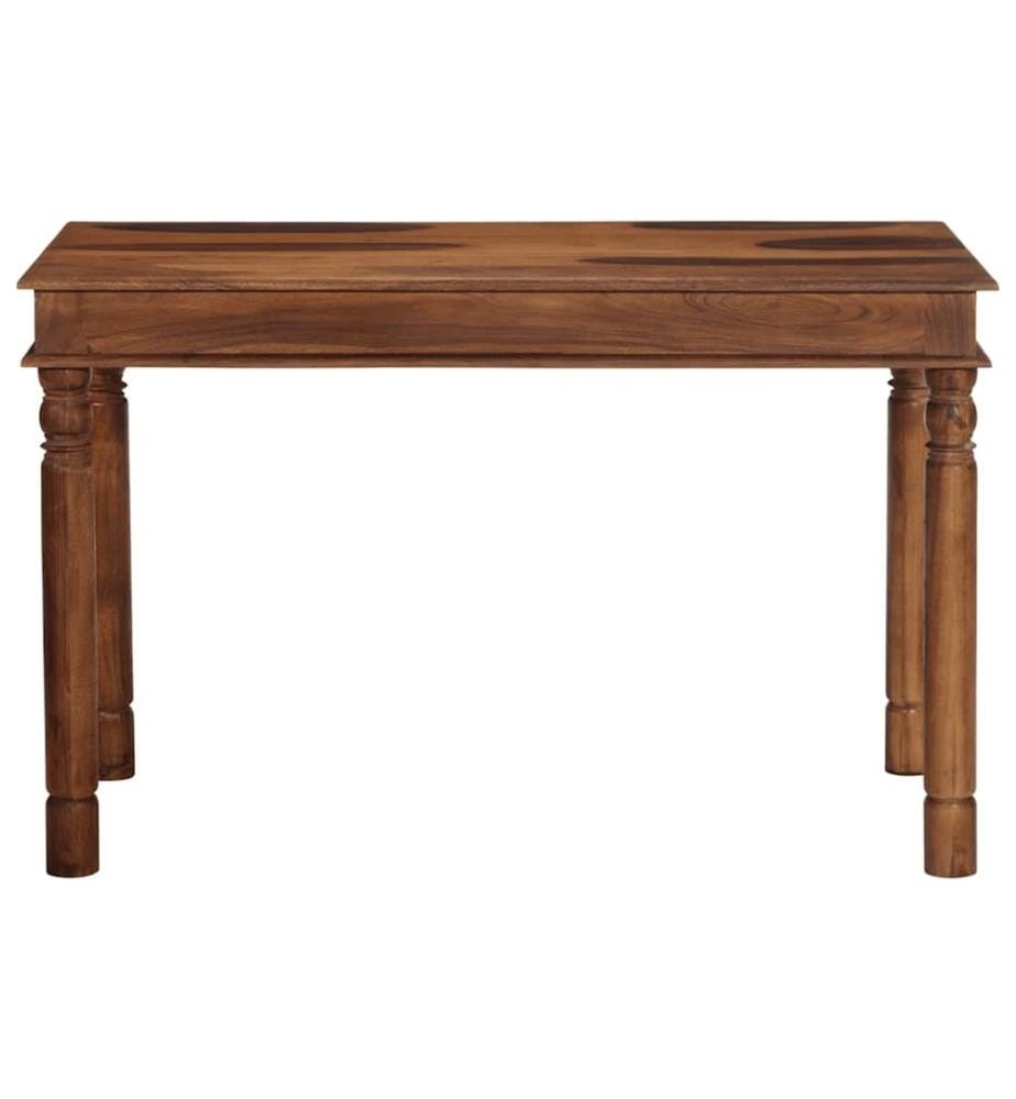 Table à manger 120x60x77 cm bois massif d'acacia