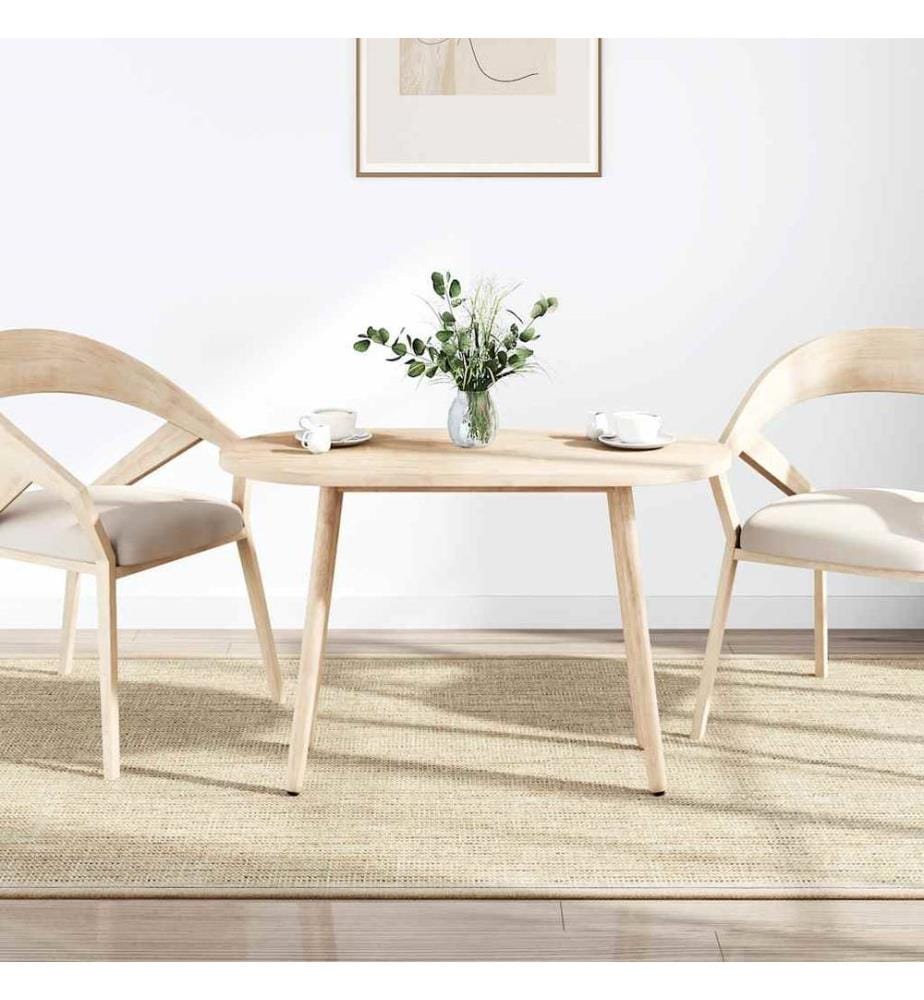 Plateau de table 90x45x2,5 cm Bois massif Pin Ovale