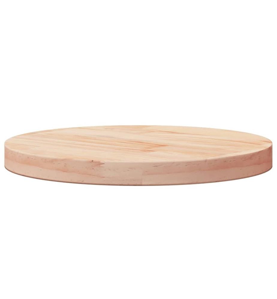 Dessus de table rond Ø30x3 cm bois de pin massif