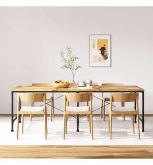 Table à manger Bois de manguier massif 240 cm