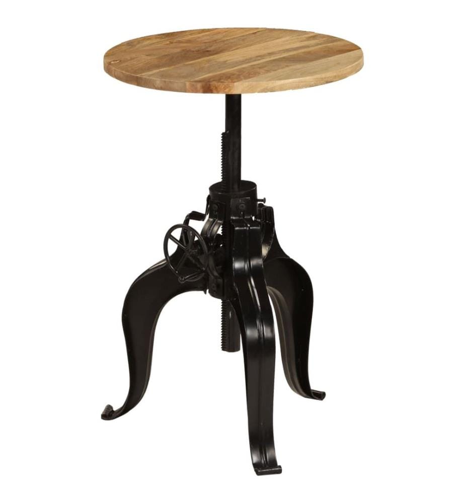 Bar table Solid mango wood 60 x (76-110) cm