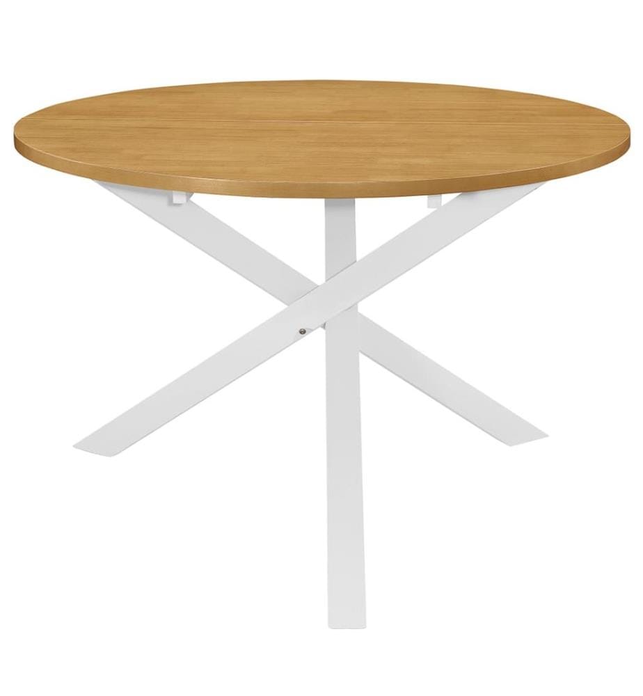 Esstisch Weiss 120x75 cm MDF